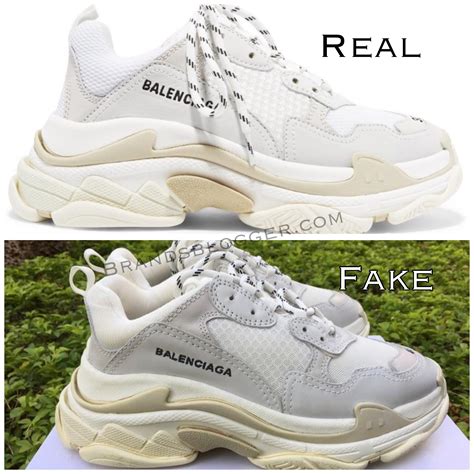 balenciaga shoes triple s autentico vs replica|balenciaga triple s authentic.